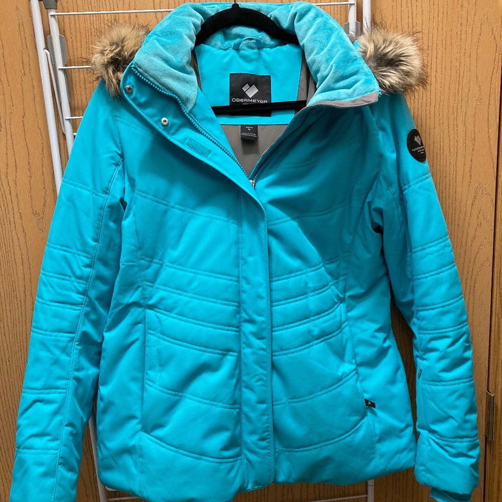 Obermeyer Tuscany II Turquoise Insulated Jacket